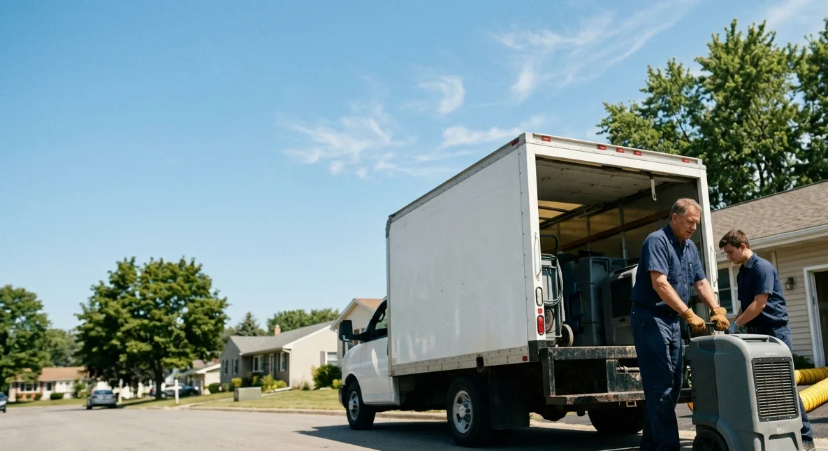 Water Damage Cleanup in Le Mars, IA near me